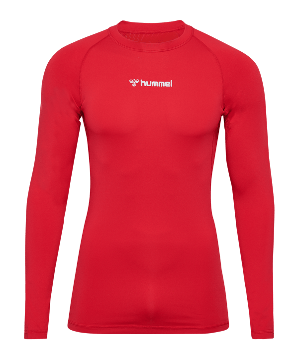 Hummel hmlBL Performance Longsleeve T-Shirt Rot F3062 - rot