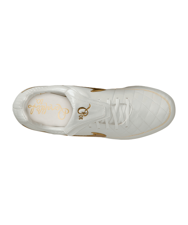 Nike Tiempo Legend IN Touch of Gold Weiß F100 - weiss