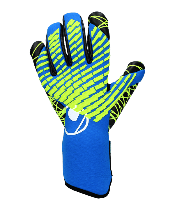 uhlsport FM Cybertec Ultragrip HN #393 Torwarthandschuhe Blau F02 - blau