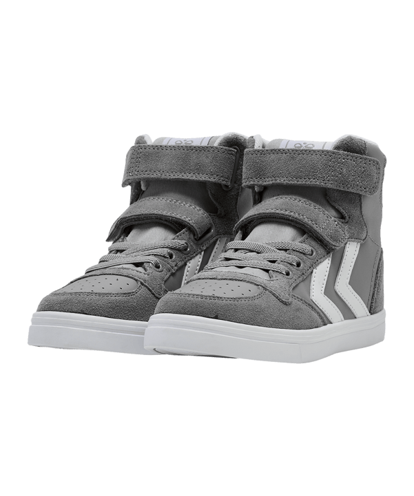 Hummel Slimmer Stadil Leather High Kids Braun F110