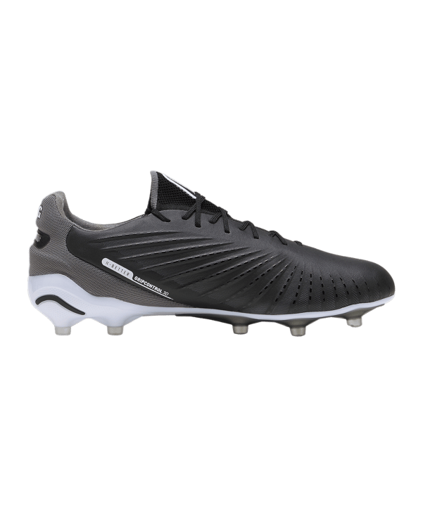 Chaussures de football PUMA KING Ultimate FG/AG Eclipse noir blanc F01 - noir