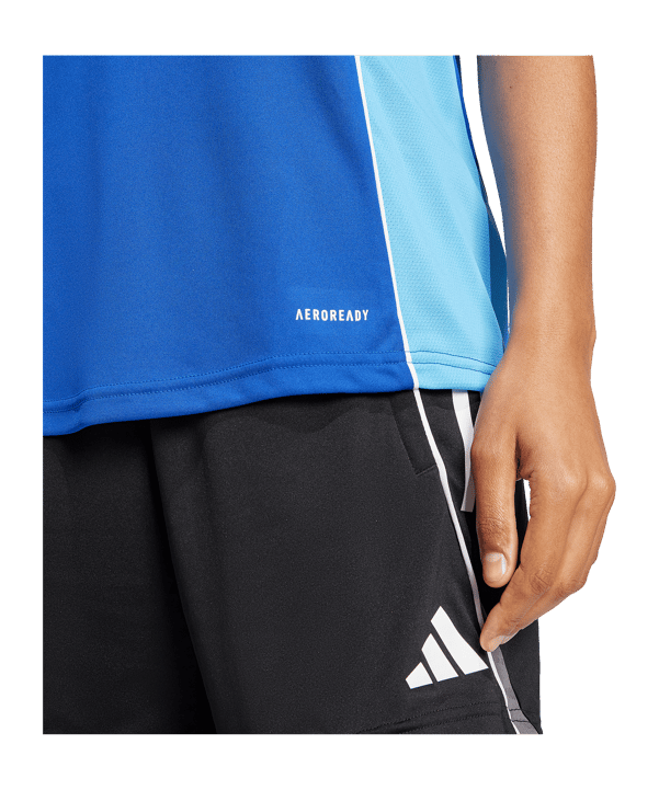 adidas Tiro 25 Competition Trikot Damen Blau - blau