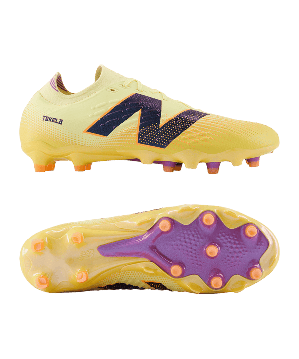 New Balance Tekela Pro Low Laced V4+ FG Energy Rush Beige - beige
