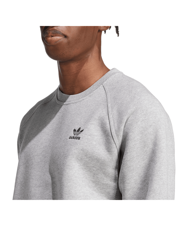 adidas Originals Essential Crew Sweatshirt Grau - grau