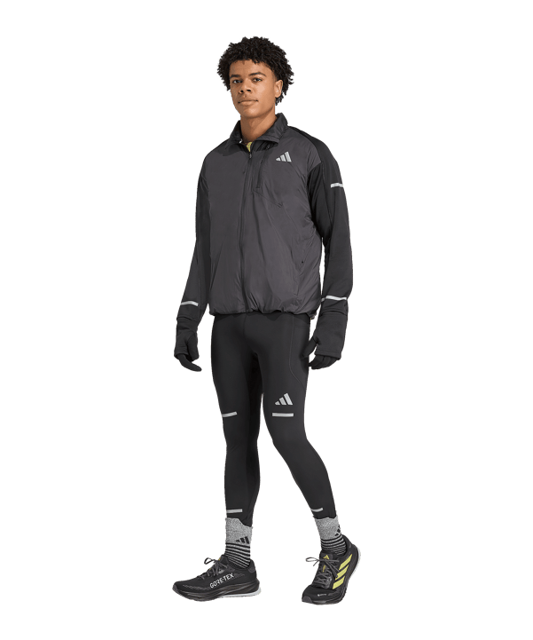 adidas Adi365 Running Warm Jacket Jacke Schwarz - nero