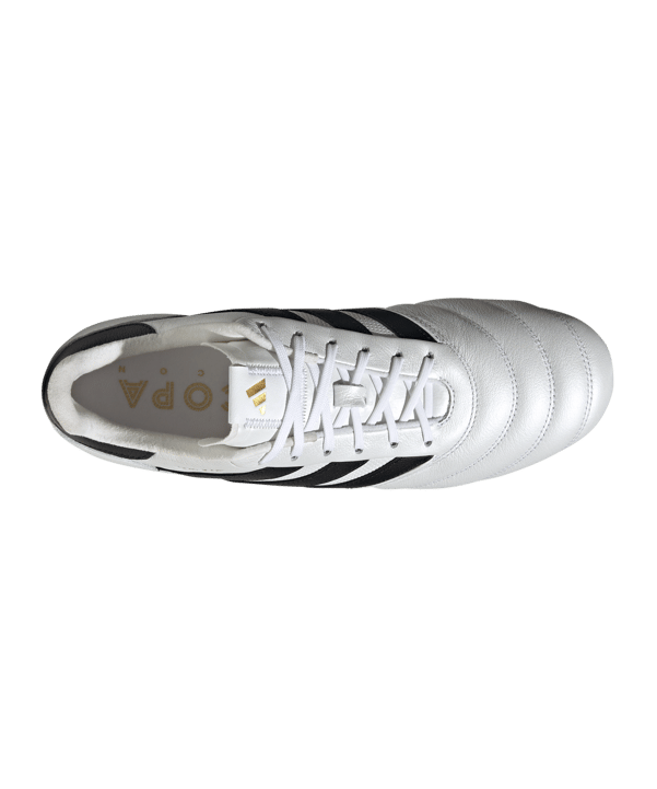 adidas COPA Icon FG Weiss Schwarz Gold - weiss