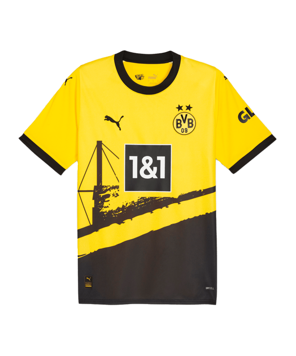PUMA BVB Dortmund Trikot Home 2023/2024 Gelb F01 - gelb
