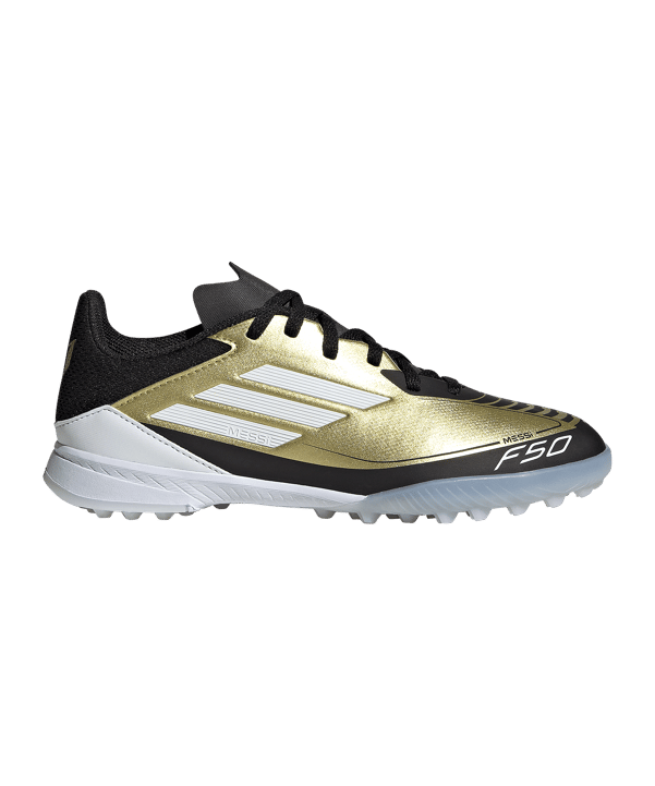 adidas F50 League TF Messi Triunfo Dorado Kids Gold Weiss - gold