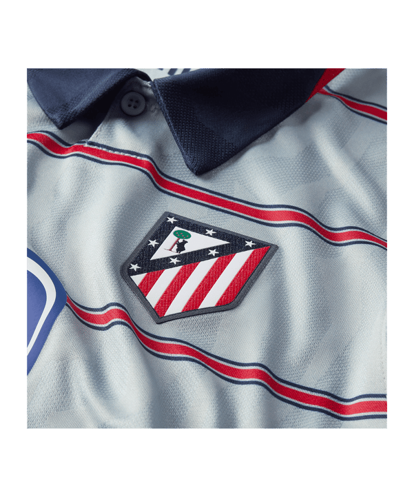 Nike Atletico Madrid Trikot 3rd 2026/2027 Kids Grau F087 - grau