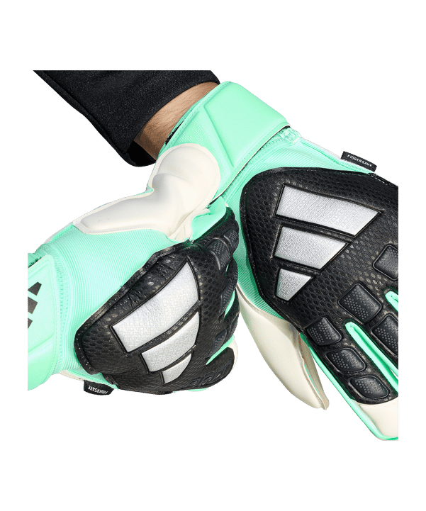 adidas Predator Match Fingersave Gants de gardien de but Noir - noir