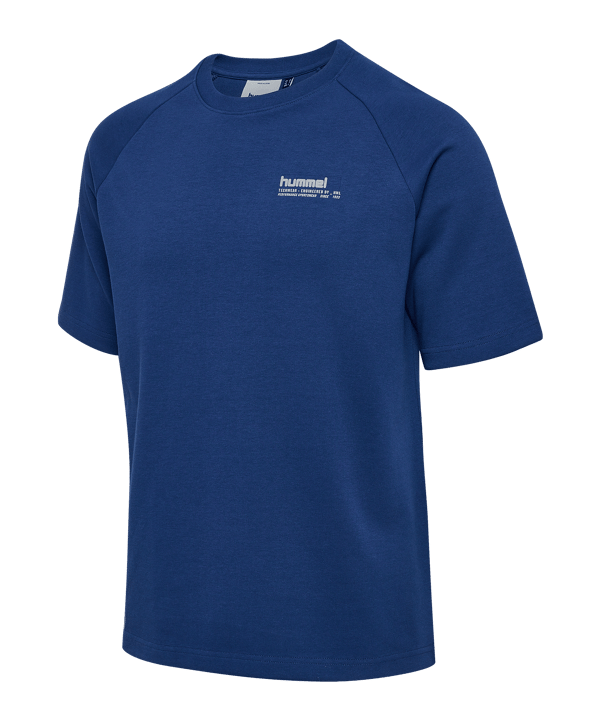 Hummel Tech Loose T-Shirt Blau F7424 - blau