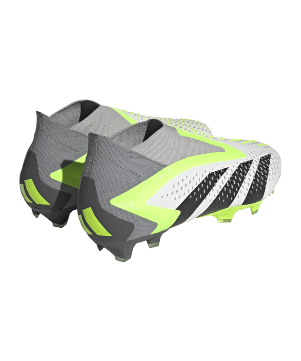 adidas Predator Accuracy+ FG Crazyrush Weiss Schwarz Gelb - weiss