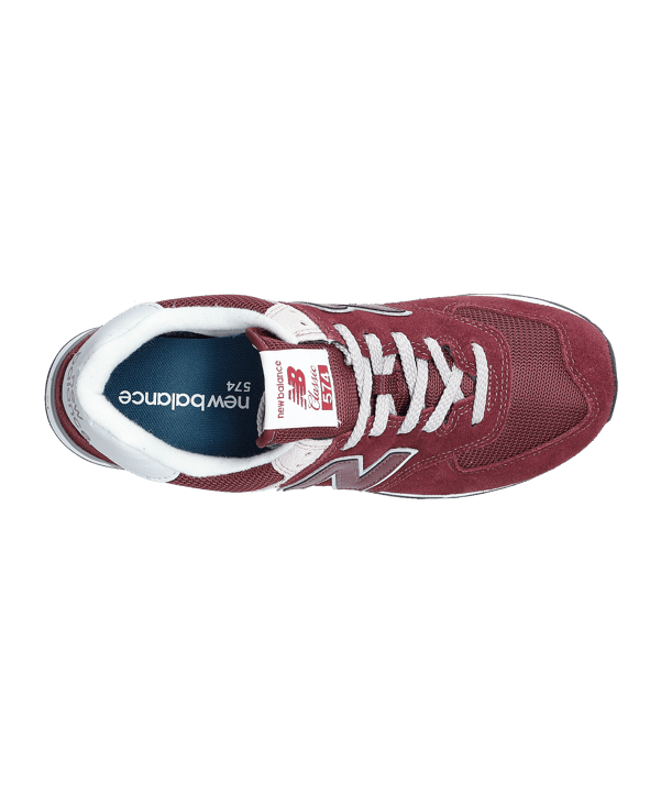 New Balance 574 Rot Weiss FEVM - rot