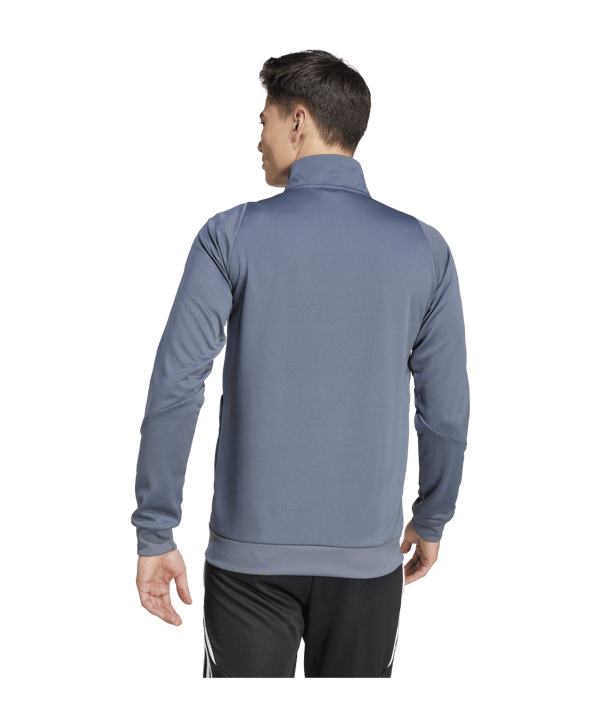 adidas Tiro 24 Trainingsjacke Grau Gelb - grau