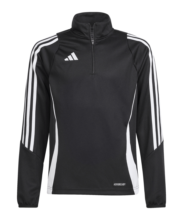 adidas Tiro 24 Trainingstop Kids Schwarz Weiss - schwarz