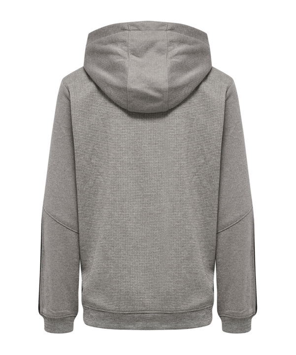 Hummel Authentic Poly Kapuzenjacke Kids F2006 - grau