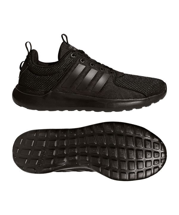 adidas Cloudfoam Lite Racer Sneaker Schwarz - schwarz