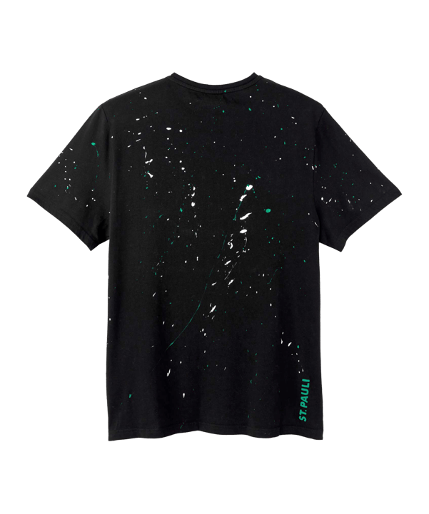 DIIY FC St. Pauli Spread T-Shirt Schwarz - schwarz