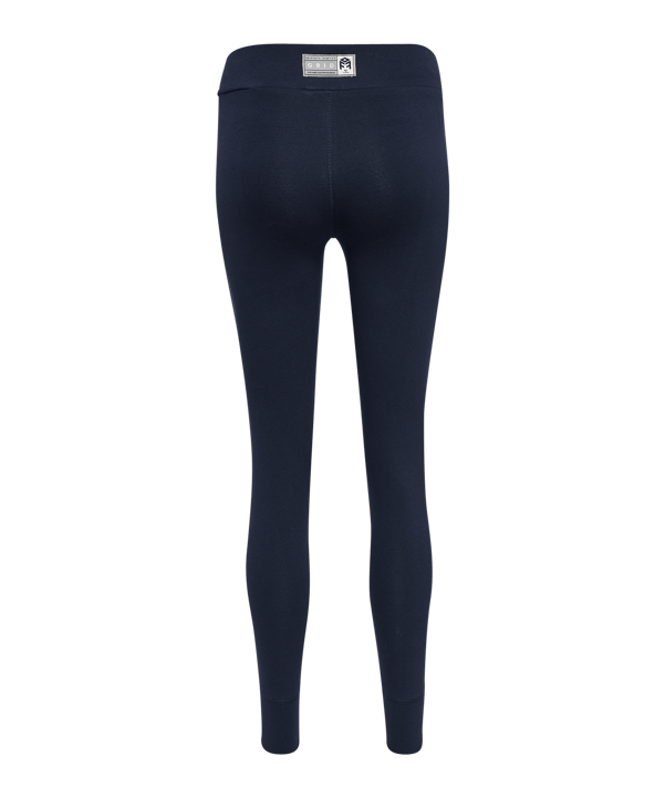 Hummel hmlMOVE Grid Leggings Damen Blau F7026 - blau