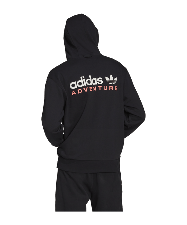 adidas Originals Adventure Hoody Schwarz - schwarz