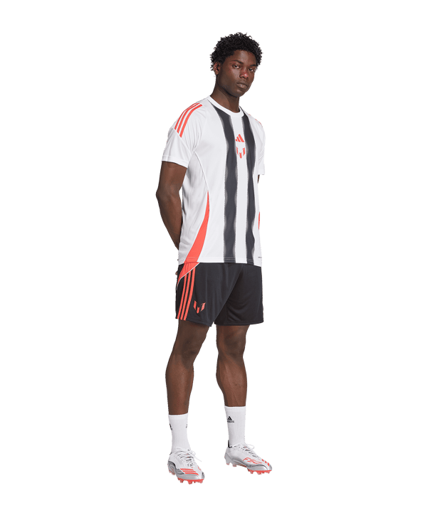 adidas Messi Short Schwarz - schwarz