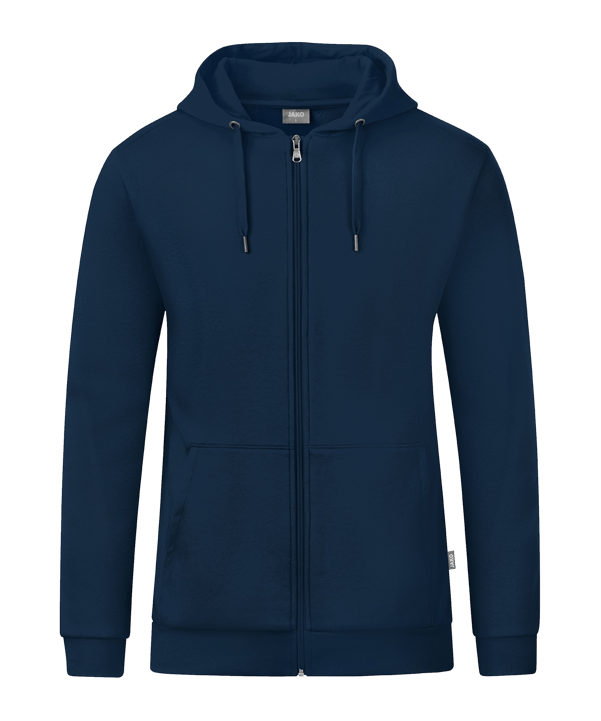 JAKO Organic Kapuzenjacke Blau F900 - blau