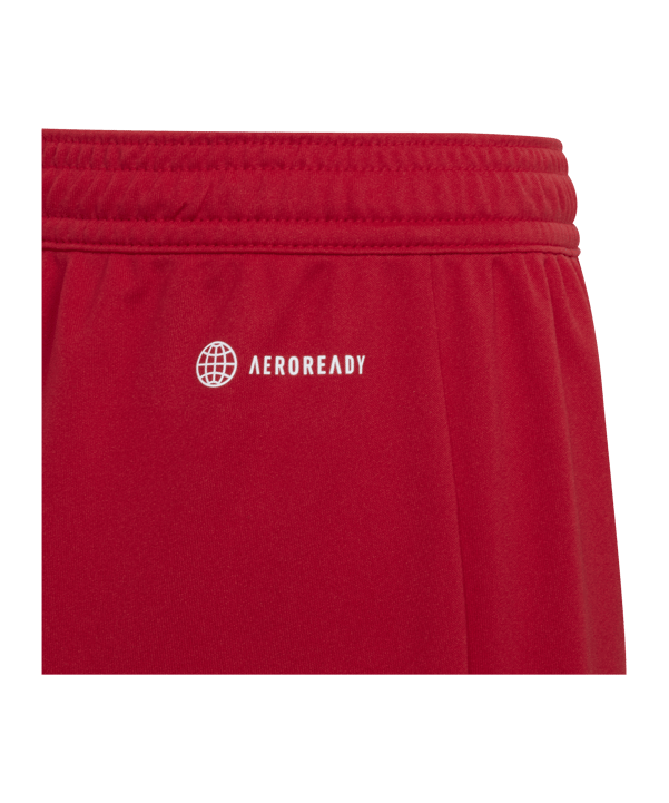 adidas Entrada 22 Short Kids Rot - rot