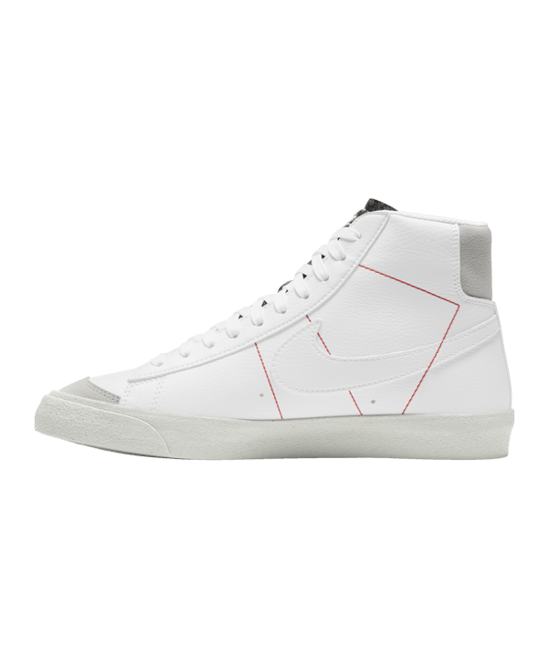 Nike Blazer Mid ´77 Vintage Weiss Grau F100 - weiss