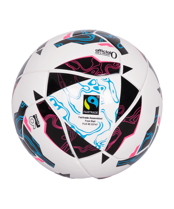 Cawila LIGA TRITON Mini-Fußballl | Fairtrade - weiss