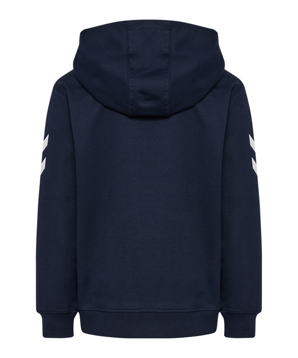 Hummel Go 2.0 Chevron Kapuzenjacke Kids Blau F7026 - blau