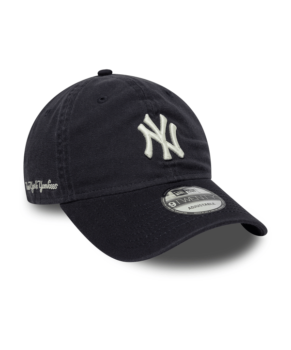 New Era Washed Script 9Twenty Neyyan Cap Blau - blau