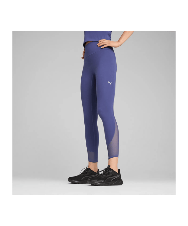 PUMA Cloudspun Soft Mesh HW 7/8 Tight Damen Blau F46 - blau