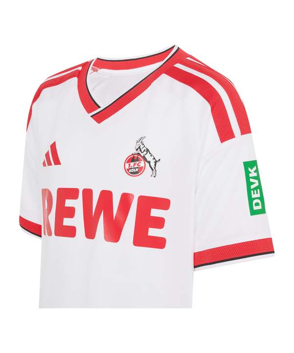 adidas 1. FC Köln Trikot Set Home 2026/2027 Kids Weiß