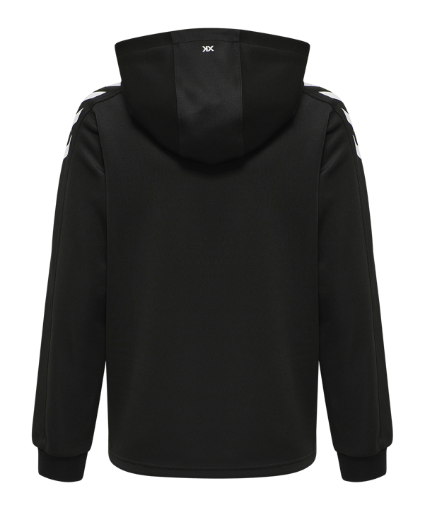 Hummel Core Xk Poly Kapuzenjacke Kids Schwarz F2042 - schwarz