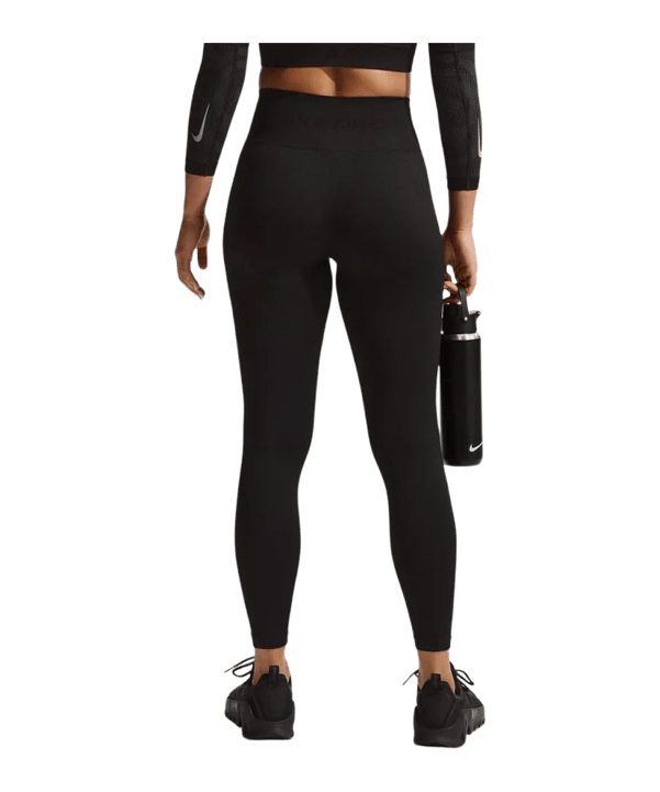 Nike Seamless High Rise 7/8 Leggings Damen Schwarz F010 - schwarz