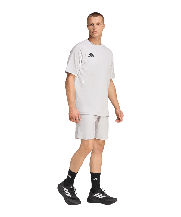 adidas Tiro Travel T-Shirt Grau - grau