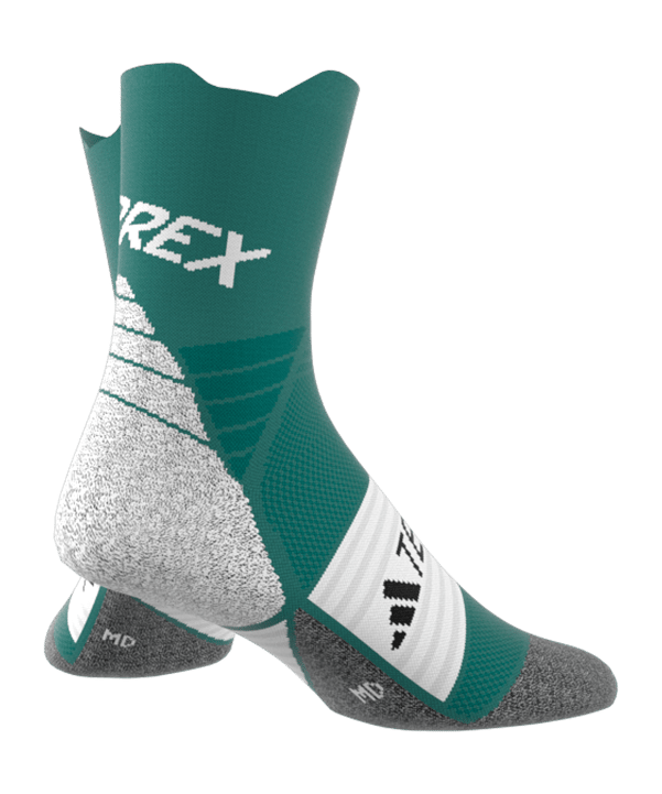 adidas Terrex Xperior Chaussettes de running Vert - vert