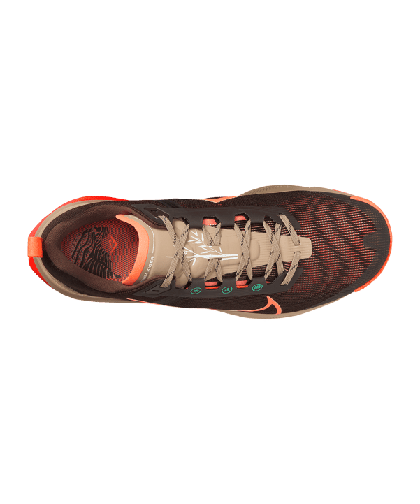 Nike React Terra Kiger 9 Laufschuh Braun F202 - braun