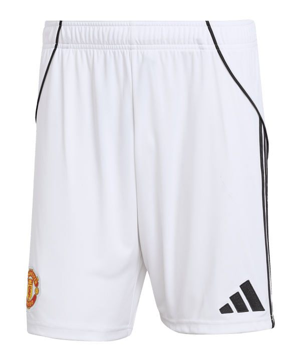 adidas Manchester United Short Home 2025/2026 Weiß - weiss