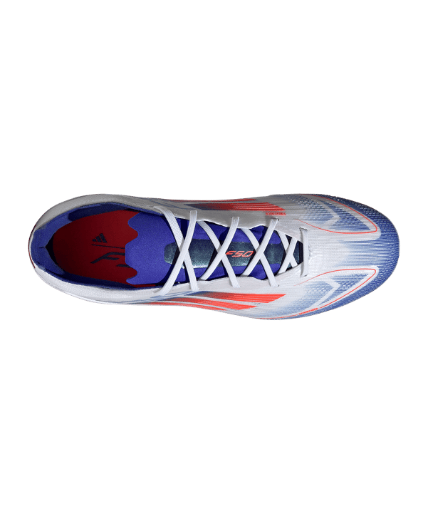 adidas F50 Elite FG Advancement Kids Weiss Rot - weiss