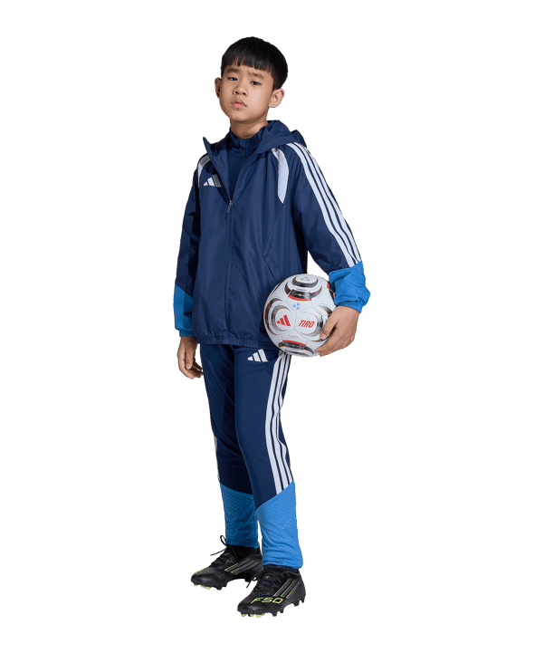 adidas Tiro 26 Competition Jas Kids Donkerblauw - blauw