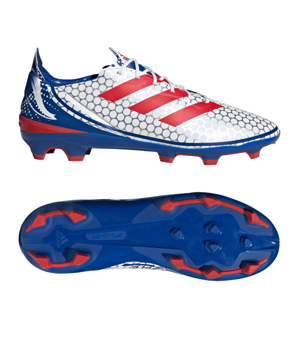 adidas Gamemode Iconic Footballs FG Rot Blau - rot