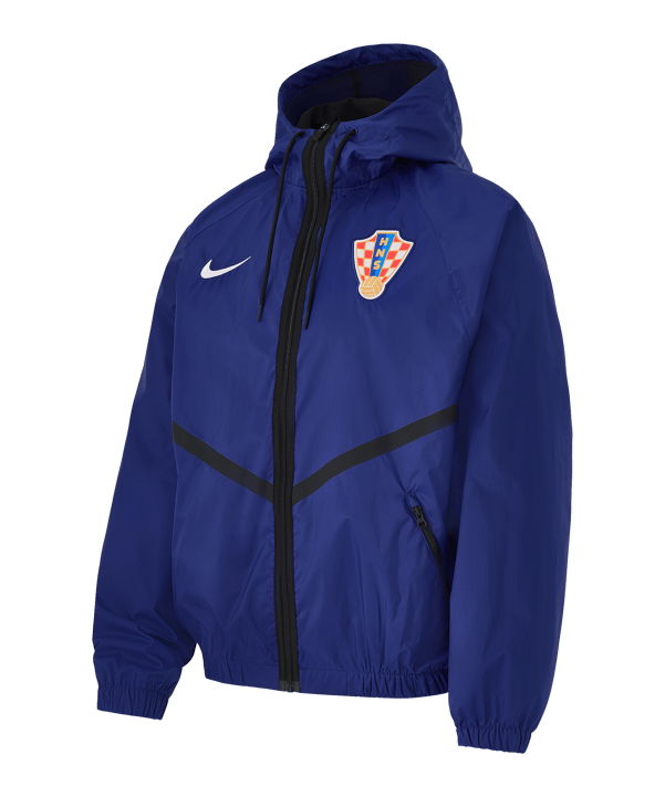 Nike HNS Kroatien Anthem Jacke Blau F455