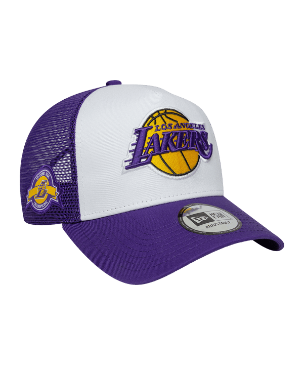 New Era NBA Side Patch Trucker Cap Lila - lila