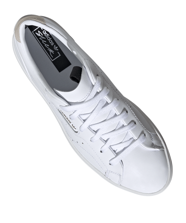 adidas Originals Sleek Sneaker Damen Weiss - weiss