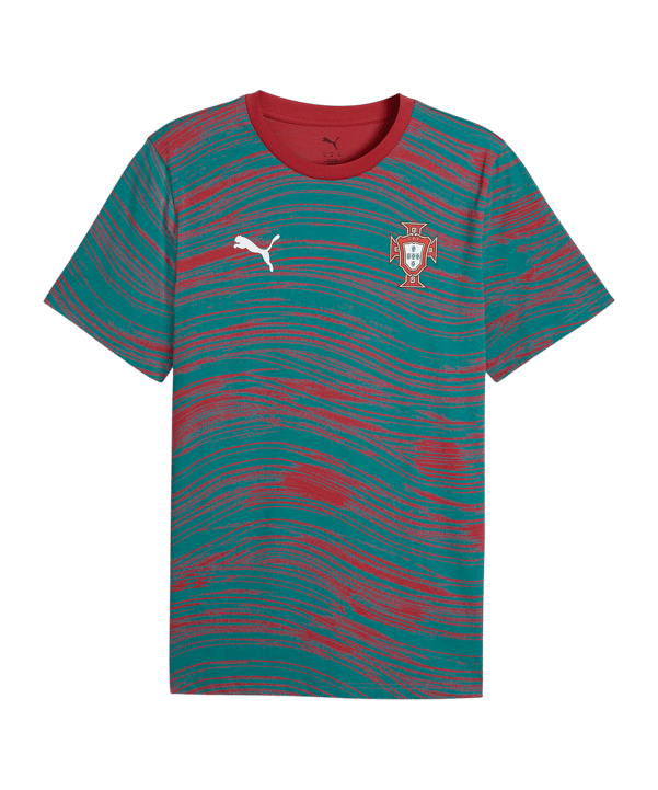 PUMA FPF Portugal FtblCulture T-Shirt Rot F30 - rot