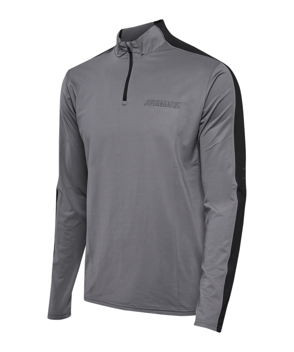 Hummel hmlTE STRENGTH HalfZip Sweatshirt Grau F2864 - grau