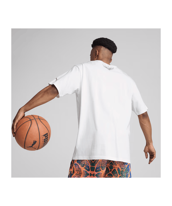PUMA Melo Alien Skins I T-Shirt Weiß F01 - weiss