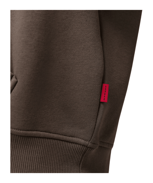 Jordan Brookyln Oversized Hoody Braun