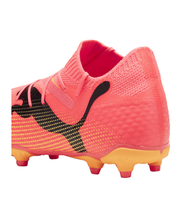 PUMA FUTURE 7 Pro FG/AG Jr Kids The Forever Faster Rosa Schwarz F03 - rosa
